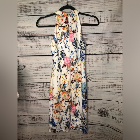 Venus Floral Women's Dress- Multicolor S - Picture 5 of 14